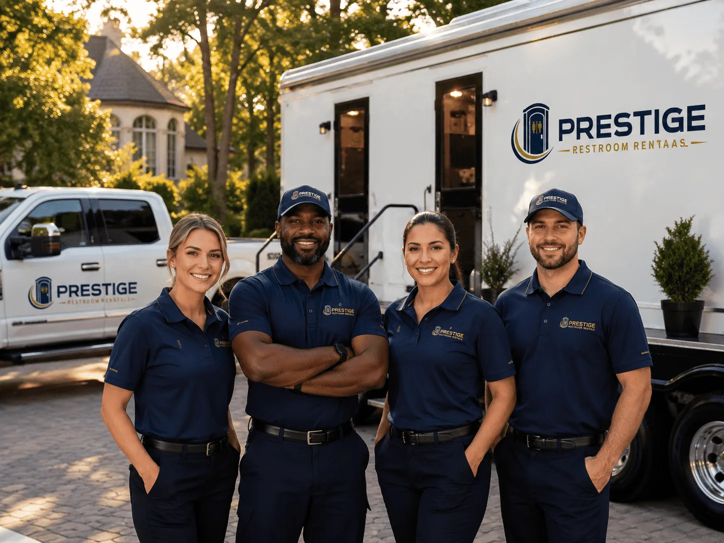 Trusted Luxury Portable Restrooms company in Mantee, MS